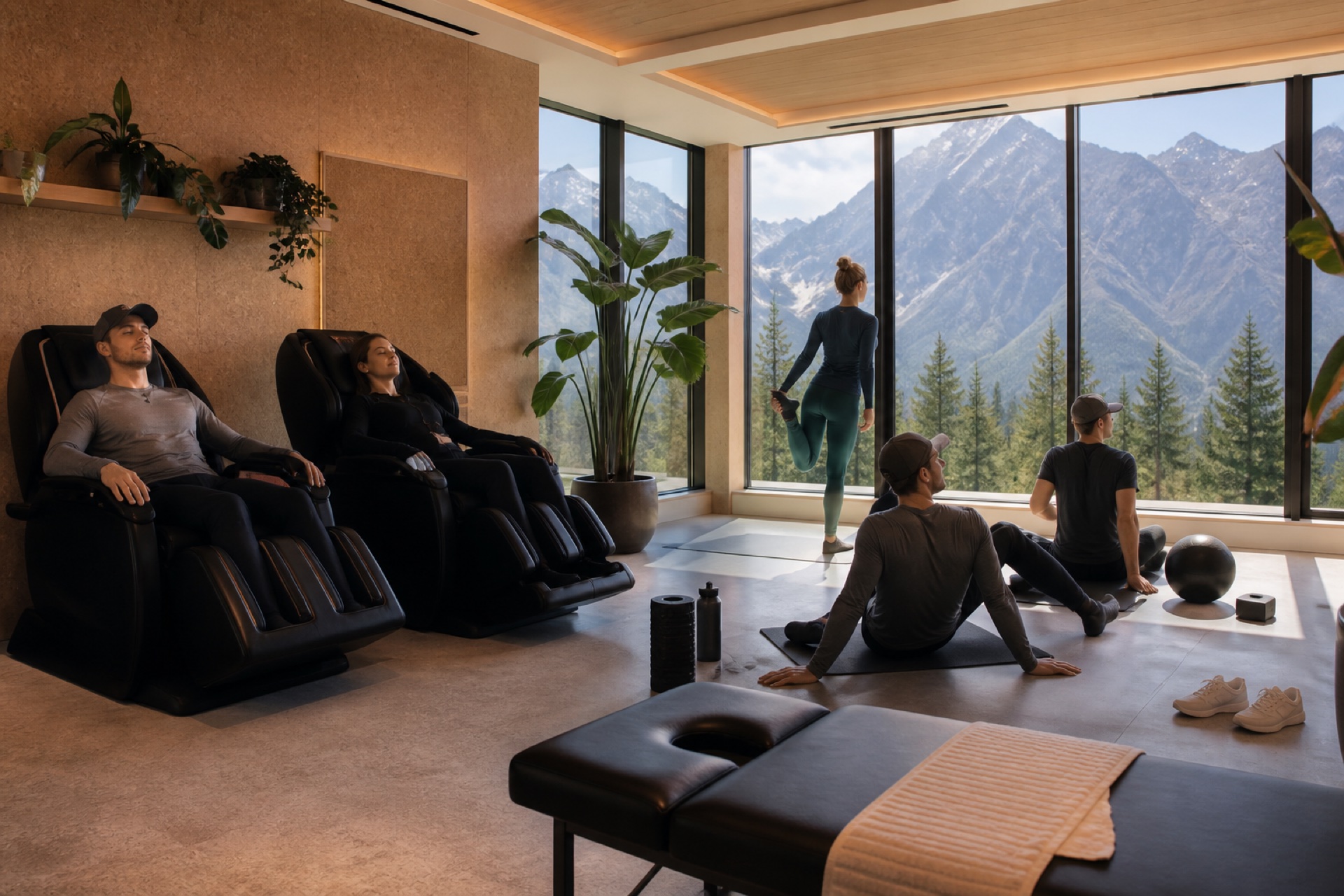 Mountain recovery studio at Ttnavi