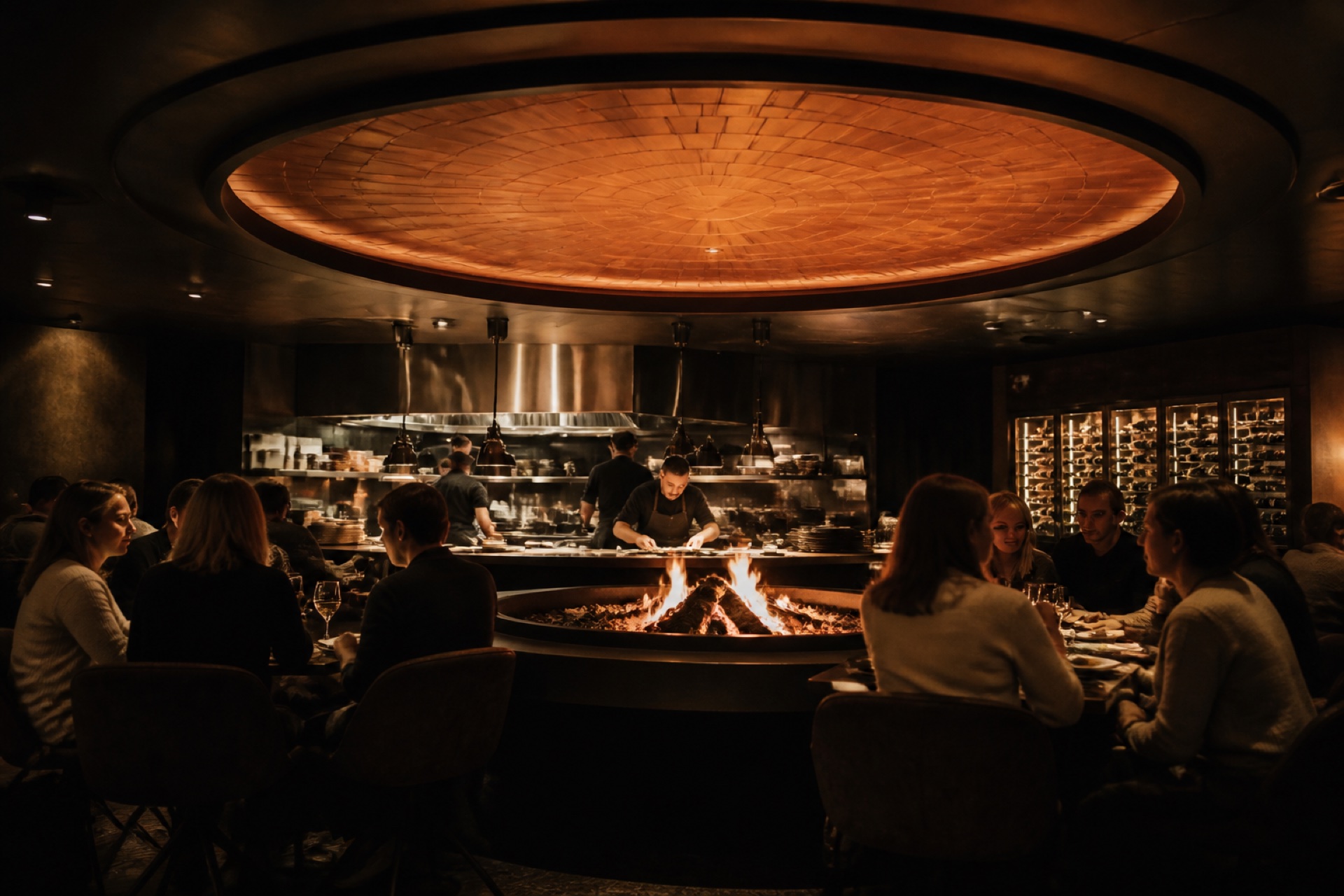 Open hearth dining at Ttnavi