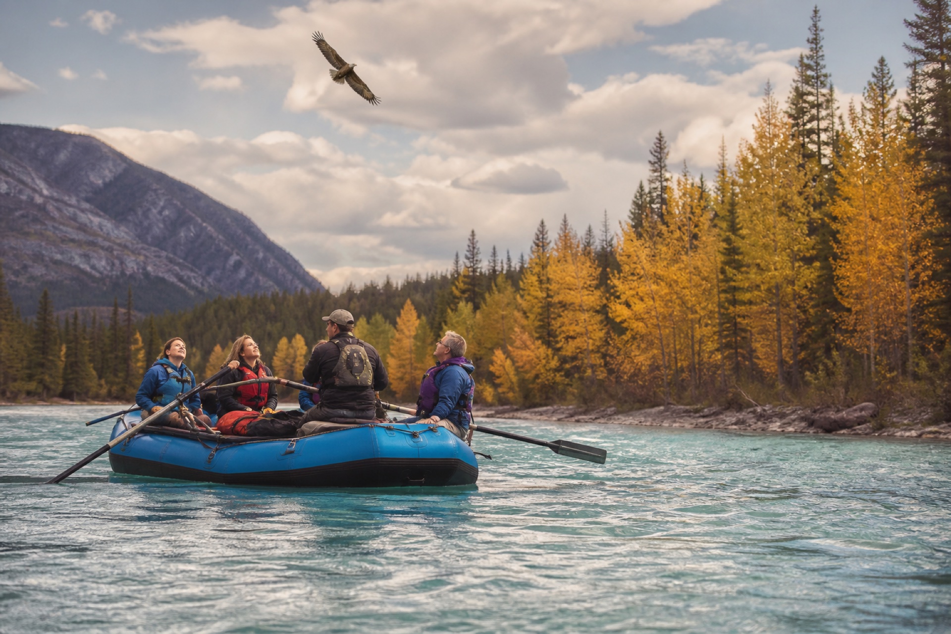 Guided river float near Ttnavi