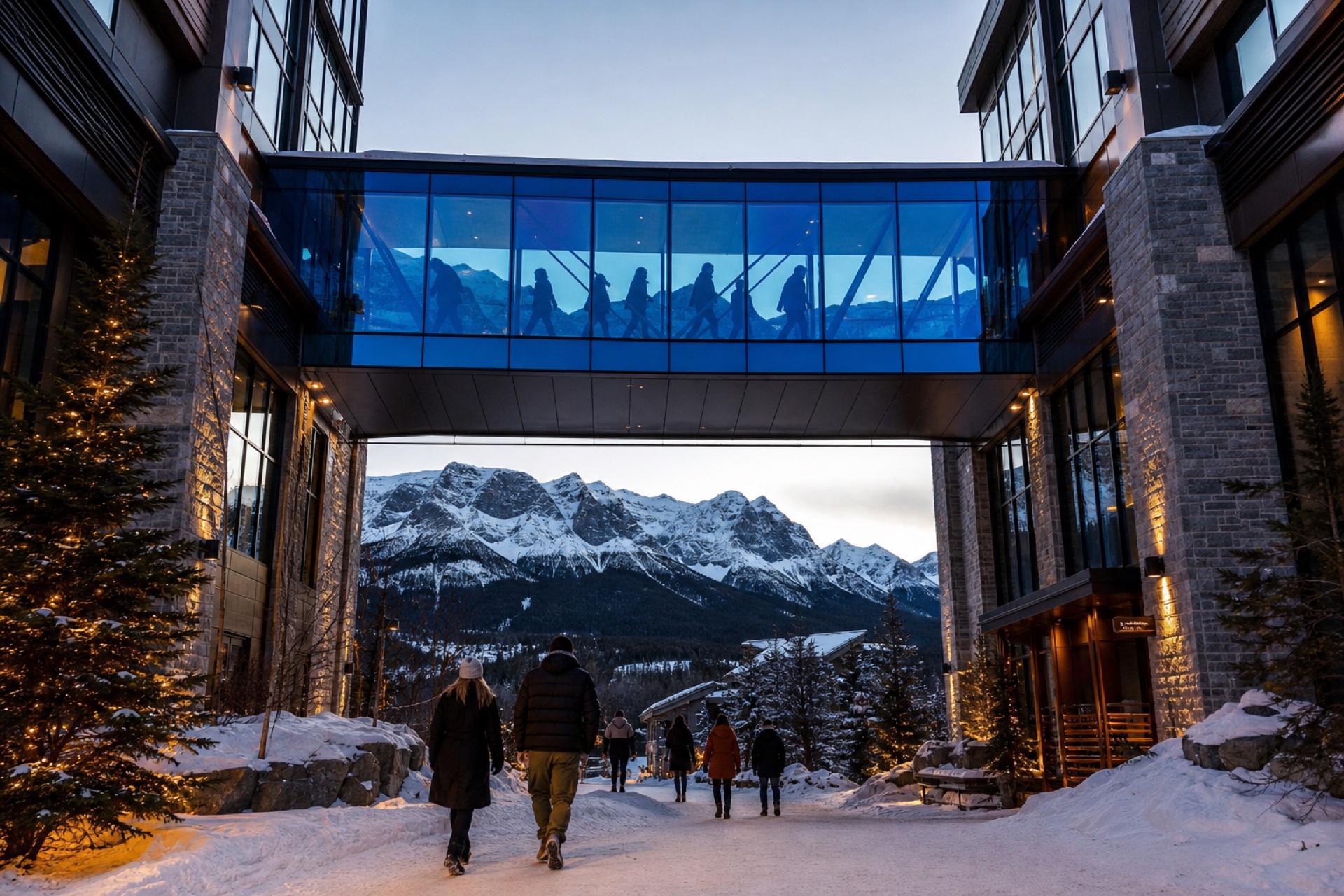 Cobalt skybridge at Ttnavi Resort