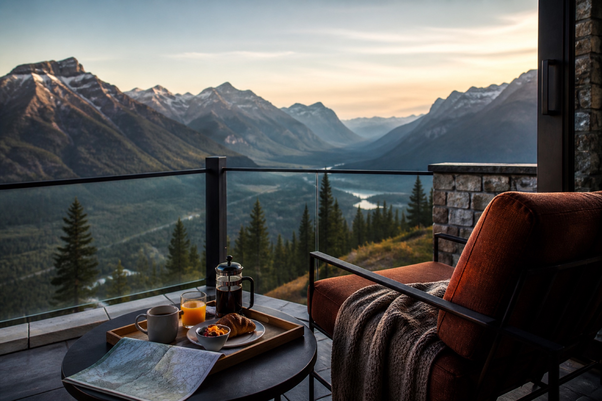 Mountain suite terrace at Ttnavi Resort